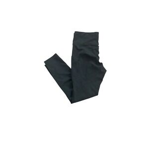 Lululemon Fast & Free‎ Charcoal Gray High Rise Tight Sz 8  Pocket Yoga Pant 25"